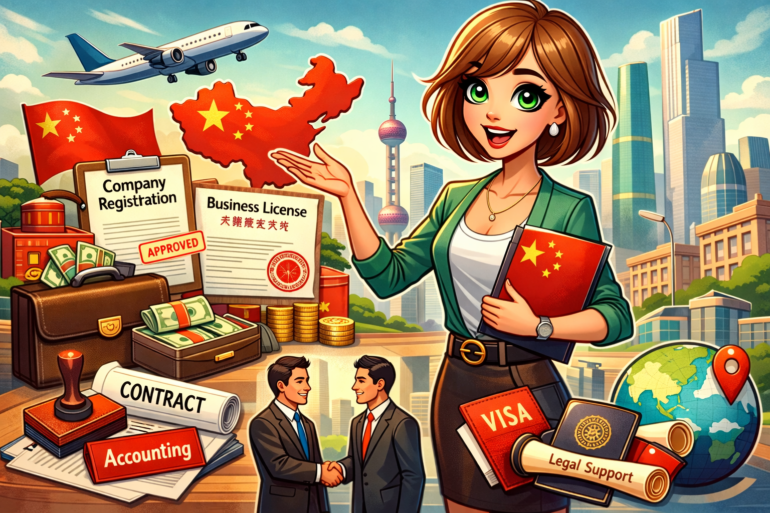 Открытие фирмы в Китае